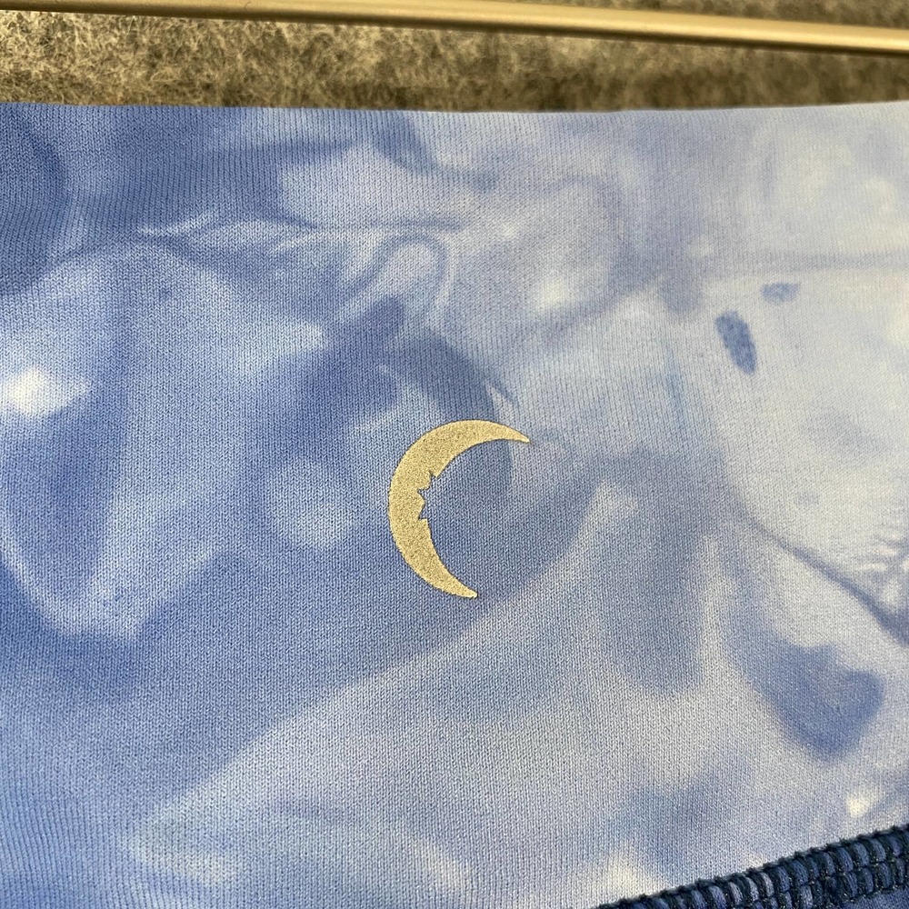 Zyia Active Leggings Girls Small (8-9) Blue Tie Dye Hendrix Light N Tight - Picture 6 of 12